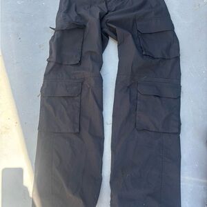 Men's Black Cargo Pants